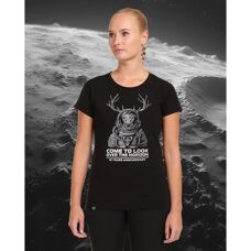 Tricou Kilpi CALYPSO-W ediție limitată negru - Femeie