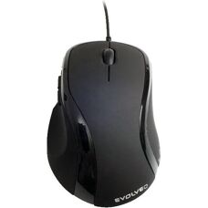 Evolveo ML-507B Maus - Rechtshänder Laser 1600 DPI - Büro