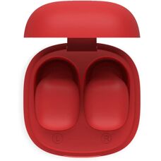 Bezdrátové sluchátka Niceboy HIVE Smarties - Bluetooth, 14h, Červené
