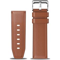 Aligator KOZREM22BW Leder Uhrenarmband - Watch Strap