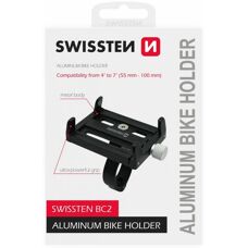 Swissten BC2 Fahrradhalterung für Mobiltelefone 4-7"