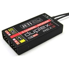 Récepteur REX 3 de Jeti - 3 Canaux, Compact, Sans Fil - Publicité