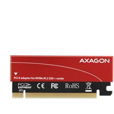 Adapter Axagon PCEM2-S PCIe 3.0 x16 - M.2 NVMe SSD - Pasywne chłodzenie