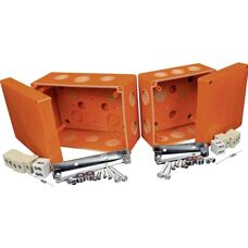 KOPOS KSK 100 PO Orange IP66 Brandsäkert kopplingsdosa