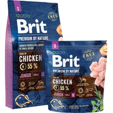 Brit Premium by Nature Junior S Pui de pui 8 kg - Mâncare pentru câini