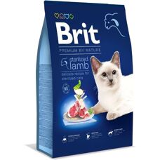 Brit Premium by Nature Sterilized Bárány Macskaeledel - 8kg