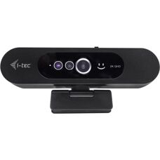 i-tec SOLOMON WH200 Webcam - 2K 4MP Windows Hello Schwarz