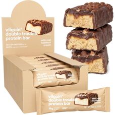 Vilgain - Double Trouble Protein Bar - 12x55g - Protein Bar