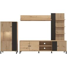 Sconto Fali szekrény - 260x167cm - magas minőségű anyagok