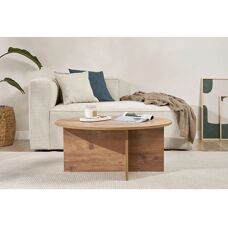 Woody Fashion Atlantic Pine Couchtisch - Runder Form