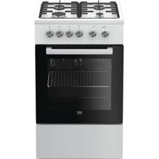 Beko FSE52020DWD - Biały - Wolnostojący kuchenka