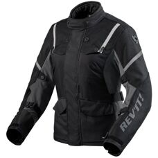 Giacca tessuto moto Revit Horizon 3 H2O - Nero/Bianco