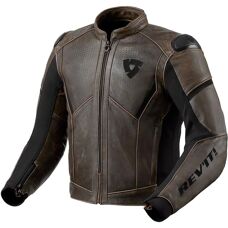 Veste moto Revit Parallax - Style vintage sportif - Publicité