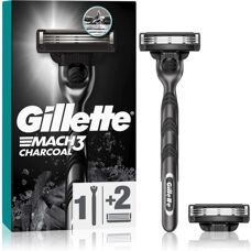 Aparat de ras Gillette Mach3 Charcoal - 2 Capete de Schimb