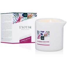 Exotiq Massage Orchideen Bambus Kerze - 60g Massageöl