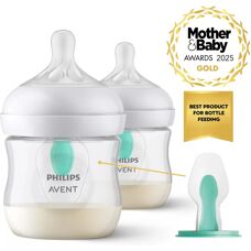 Philips Avent Natural Response Baba Palacka - 125ml, 2 db - Átlátszó
