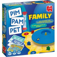 Jeu de société familial Pim Pam Pet - Testez vocabulaire et vitesse