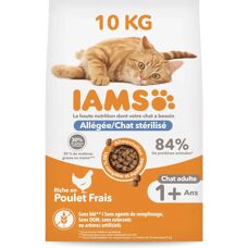 IAMS for Vitality Cat Adult 1+ with chicken dry food - 10kg
