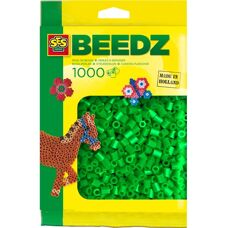 SES Creative Beedz Grün Bügelperlen Set - Kinder Bastelset