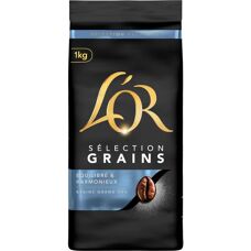 Grains de Café Arabica L'Or - Mélange Riche et Aromatique - Convient pour Espresso - Publicité