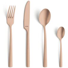 Amefa MANILLE Besteckset 16-teilig Kupfer Vintage für 4 Personen
