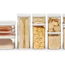 Set de 9 recipientes Modula Mepal - Alimentos, Blanco