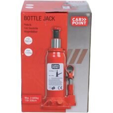 Carpoint Hydraulische fleskkraan - Tot 2000kg - Rood