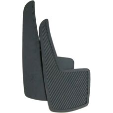 Set de Guardabarros Universales Carpoint - 36x21 cm - Negro