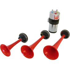 Claxon de aire Carpoint Tour de France - 3 tonos 12V 117dB