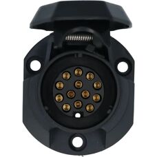 Carpoint 13-poliger Stecker Grau - Sichere Lichtverbindung