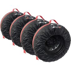 Carpoint Juego de 4 Fundas para Neumáticos 13-16 Pulgadas