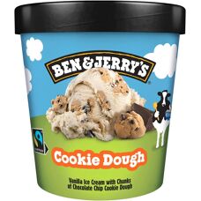 Ben & Jerry's Cookie Dough IJs - Premium Vanille met Koekstukjes