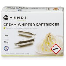 Hendi 588208 Kitchen Tool Accessory - 10 N2O Cartridges