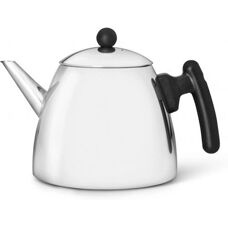 Bredemijer Classic Doppelwandige Teekanne - 1,2L, Schwarz