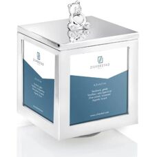 Zilverstad Pluszowy Miś i ramka na zdjęcia - Skrzynka muzyczna i dekoracja