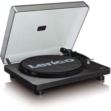 Lenco L-30BK Riemen-gedreven Platenspeler - Record Player