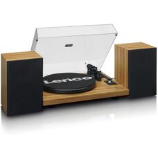 Platine LS-500OK Lenco avec haut-parleurs en bois - Système audio