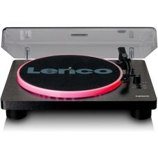 Lenco LS-50LEDBK Platine à courroie - Platine