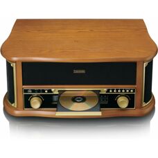 Lenco TCD-2551WD Retro skivspelare - Bluetooth, CD, Cassette