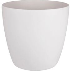 Elho White Plant Pot - 40cm Circular Weather-resistant