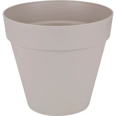 Maceta Circular de Plástico Gris Elho - Maceta de Exterior