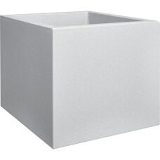 Elho Vivo Next Square 40 Grijs Plantenvase - Binnen/Buiten Modern Kunststof