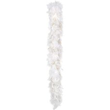 Boland 52671 Disfraz de plumas para adultos Blanco y Dorado