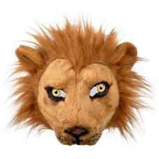 Masque de Lion en Peluche - Accessoire pour Adultes