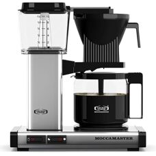 Moccamaster Kávovar Automatický - STRIEBORNÝ