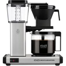 Moccamaster One Switch - Matt Sølv - Drypp kaffetrakter