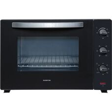 Inventum OV607B - Zwart, Zilver - Oven