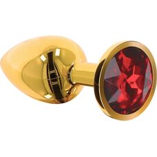 Taboom Silver Metall Analsex-Insats - 8x4cm - Anusplug