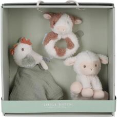 Little Dutch Little Farm Gift Set - Baby Gift for Newborns