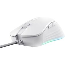 Trust GXT924W YBAR+ Gaming Maus - 25K DPI, RGB, Weiß